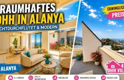 ✨ Luxus zum attraktiven Preis – Traumhafte Doppelhaushälfte mit privatem Pool in Alanya/Kargıcak