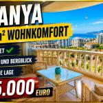 Alanya Geheimtipp! 137 m2 Wohnkomfort mit Ikamet