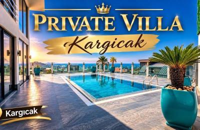 Exklusive Villa am Mittelmeer | Kargıcak Alanya mit perfekter Infrastruktur