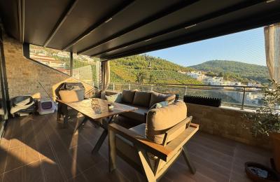 Diese Terrasse hat uns sprachlos gemacht! | Alanya Kargıcak